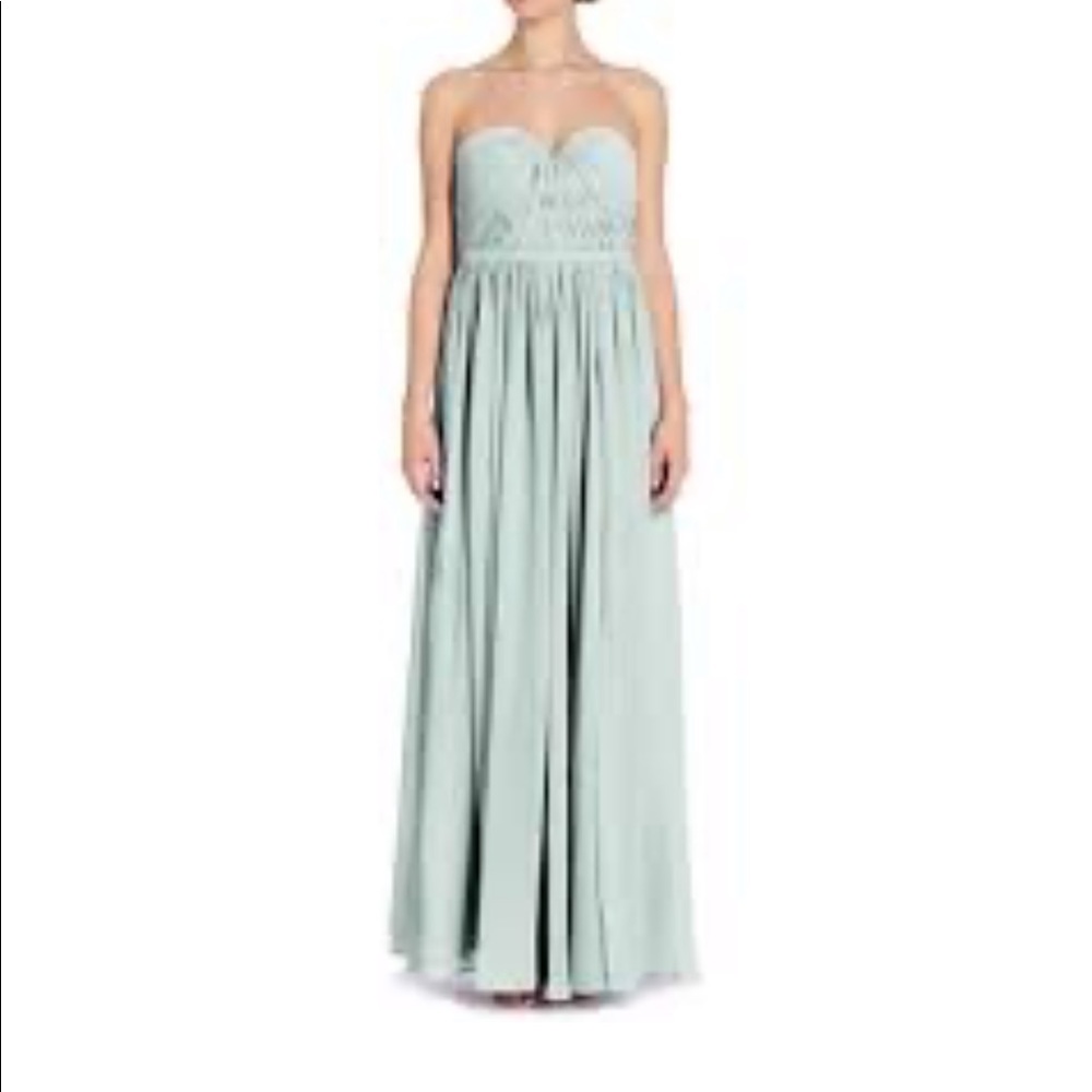 Weddington Way strapless chiffon dress